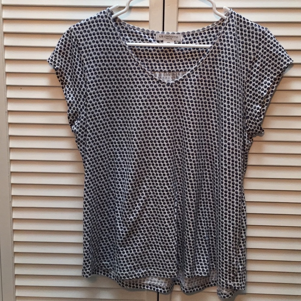 Liz Claiborne v-neck top